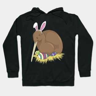 Kiwi Easter Bunny with Easter Egg Hunt Eggs Hoodie